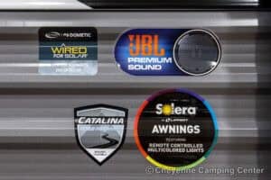 2026 Coachmen Catalina Legacy Edition 343BHTS Bunkhouse Travel Trailer Exterior Image