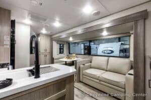 2026 Coachmen Catalina Legacy Edition 343BHTS Bunkhouse Travel Trailer Interior Image