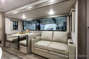2026 Coachmen Catalina Legacy Edition 343BHTS Bunkhouse Travel Trailer Interior Image