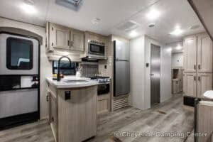 2026 Coachmen Catalina Legacy Edition 343BHTS Bunkhouse Travel Trailer Interior Image