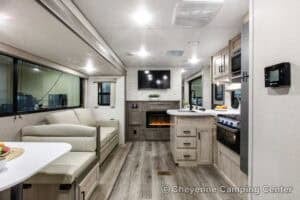 2026 Coachmen Catalina Legacy Edition 343BHTS Bunkhouse Travel Trailer Interior Image