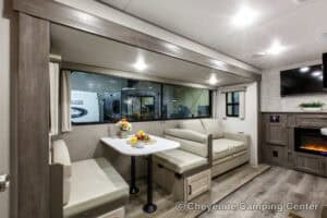 2026 Coachmen Catalina Legacy Edition 343BHTS Bunkhouse Travel Trailer Interior Image