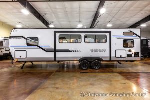 2025 Forest River Cherokee Alpha Wolf 26DBH-L Bunkhouse Travel Trailer Exterior Image