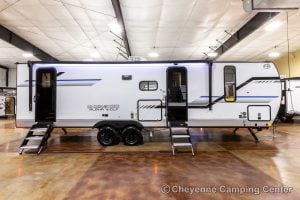 2025 Forest River Cherokee Alpha Wolf 26DBH-L Bunkhouse Travel Trailer Exterior Image