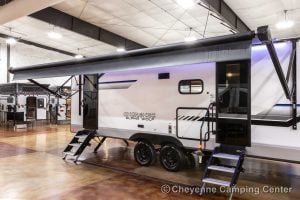 2025 Forest River Cherokee Alpha Wolf 26DBH-L Bunkhouse Travel Trailer Exterior Image