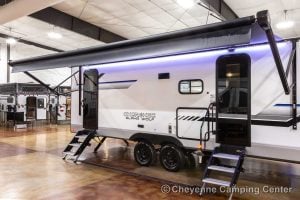 2025 Forest River Cherokee Alpha Wolf 26DBH-L Bunkhouse Travel Trailer Exterior Image