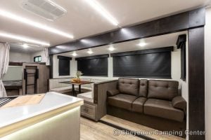2025 Forest River Cherokee Alpha Wolf 26DBH-L Bunkhouse Travel Trailer Interior Image