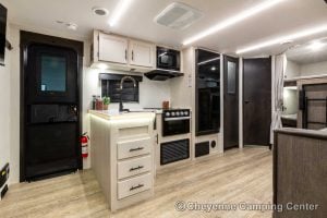2025 Forest River Cherokee Alpha Wolf 26DBH-L Bunkhouse Travel Trailer Interior Image