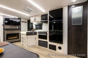 2025 Forest River Cherokee Alpha Wolf 26DBH-L Bunkhouse Travel Trailer Interior Image