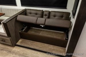 2025 Forest River Cherokee Alpha Wolf 26DBH-L Bunkhouse Travel Trailer Interior Image