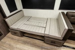 2025 Forest River Cherokee Alpha Wolf 26DBH-L Bunkhouse Travel Trailer Interior Image