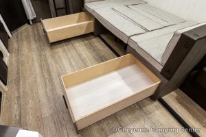 2025 Forest River Cherokee Alpha Wolf 26DBH-L Bunkhouse Travel Trailer Interior Image