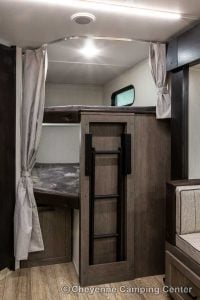 2025 Forest River Cherokee Alpha Wolf 26DBH-L Bunkhouse Travel Trailer Interior Image