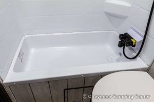 2025 Forest River Cherokee Alpha Wolf 26DBH-L Bunkhouse Travel Trailer Interior Image