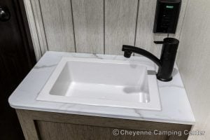 2025 Forest River Cherokee Alpha Wolf 26DBH-L Bunkhouse Travel Trailer Interior Image