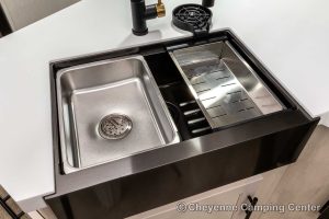 2025 Forest River Cherokee Alpha Wolf 26DBH-L Bunkhouse Travel Trailer Interior Image