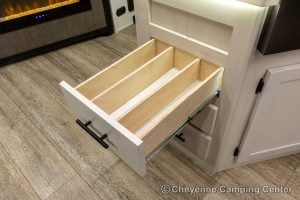 2025 Forest River Cherokee Alpha Wolf 26DBH-L Bunkhouse Travel Trailer Interior Image