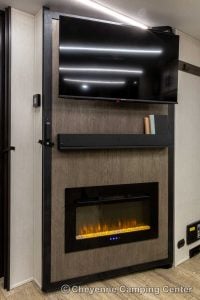 2025 Forest River Cherokee Alpha Wolf 26DBH-L Bunkhouse Travel Trailer Interior Image