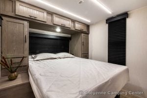 2025 Forest River Cherokee Alpha Wolf 26DBH-L Bunkhouse Travel Trailer Interior Image