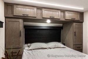 2025 Forest River Cherokee Alpha Wolf 26DBH-L Bunkhouse Travel Trailer Interior Image