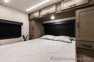 2025 Forest River Cherokee Alpha Wolf 26DBH-L Bunkhouse Travel Trailer Interior Image