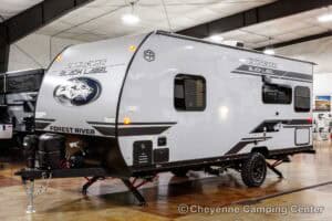 2026 Forest River Cherokee Wolf Pup Black Label 16CMBL Small Camper Exterior Image