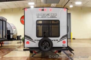 2026 Forest River Cherokee Wolf Pup Black Label 16CMBL Small Camper Exterior Image