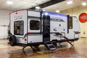 2026 Forest River Cherokee Wolf Pup Black Label 16CMBL Small Camper Exterior Image