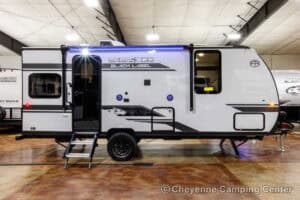 2026 Forest River Cherokee Wolf Pup Black Label 16CMBL Small Camper Exterior Image