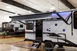 2026 Forest River Cherokee Wolf Pup Black Label 16CMBL Small Camper Exterior Image