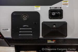 2026 Forest River Cherokee Wolf Pup Black Label 16CMBL Small Camper Exterior Image