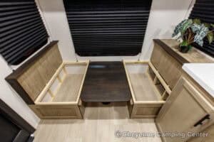 2026 Forest River Cherokee Wolf Pup Black Label 16CMBL Small Camper Interior Image