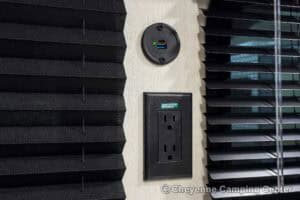 2026 Forest River Cherokee Wolf Pup Black Label 16CMBL Small Camper Interior Image