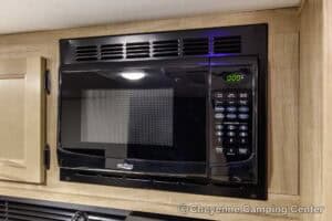 2026 Forest River Cherokee Wolf Pup Black Label 16CMBL Small Camper Interior Image