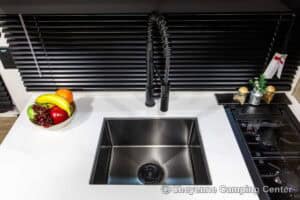 2026 Forest River Cherokee Wolf Pup Black Label 16CMBL Small Camper Interior Image