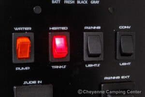 2026 Forest River Cherokee Wolf Pup Black Label 16CMBL Small Camper Interior Image