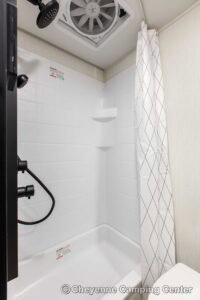 2026 Forest River Cherokee Wolf Pup Black Label 16CMBL Small Camper Interior Image