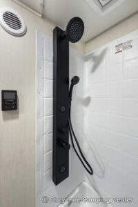 2026 Forest River Cherokee Wolf Pup Black Label 16CMBL Small Camper Interior Image