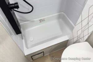 2026 Forest River Cherokee Wolf Pup Black Label 16CMBL Small Camper Interior Image