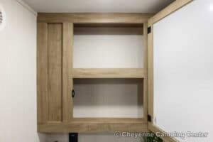 2026 Forest River Cherokee Wolf Pup Black Label 16CMBL Small Camper Interior Image