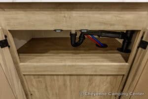 2026 Forest River Cherokee Wolf Pup Black Label 16CMBL Small Camper Interior Image