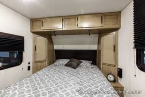 2026 Forest River Cherokee Wolf Pup Black Label 16CMBL Small Camper Interior Image