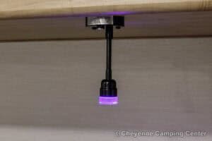 2026 Forest River Cherokee Wolf Pup Black Label 16CMBL Small Camper Interior Image