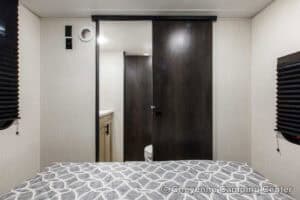 2026 Forest River Cherokee Wolf Pup Black Label 16CMBL Small Camper Interior Image