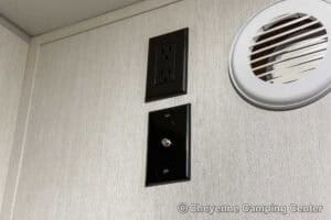 2026 Forest River Cherokee Wolf Pup Black Label 16CMBL Small Camper Interior Image