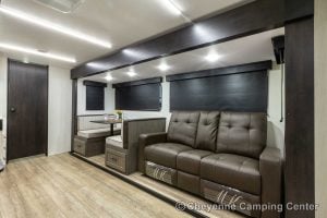 2026 Forest River Cherokee Alpha Wolf 25RB-L Couples Travel Trailer Interior Image