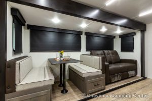 2026 Forest River Cherokee Alpha Wolf 25RB-L Couples Travel Trailer Interior Image