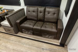 2026 Forest River Cherokee Alpha Wolf 25RB-L Couples Travel Trailer Interior Image