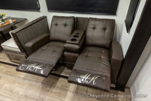 2026 Forest River Cherokee Alpha Wolf 25RB-L Couples Travel Trailer Interior Image