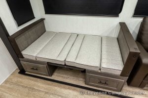 2026 Forest River Cherokee Alpha Wolf 25RB-L Couples Travel Trailer Interior Image